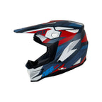 SWAY 635 Shot Black Blue Cross Motosiklet Kaskı