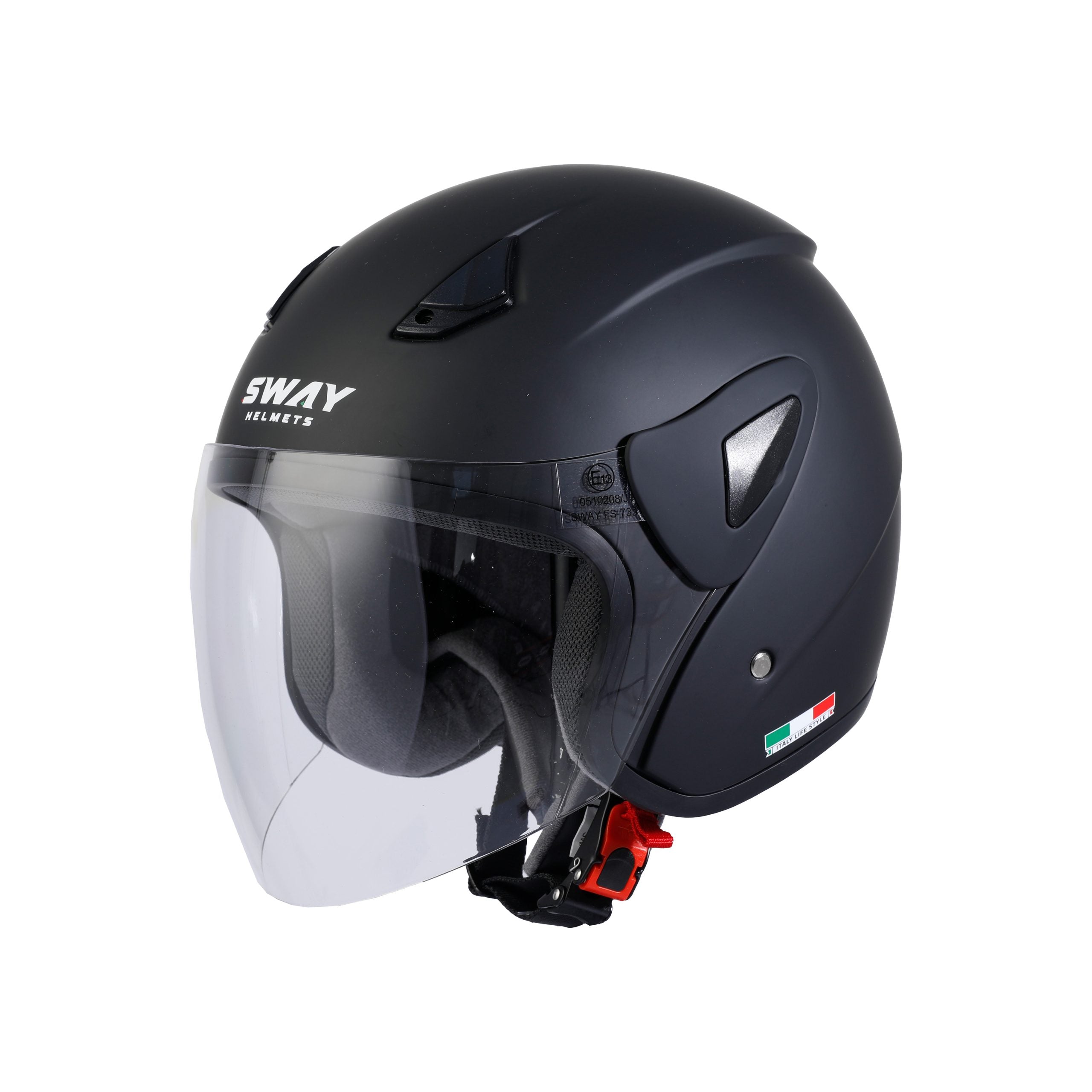 SWAY 733 Kask Mat Black