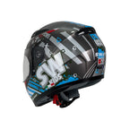 SWAY SW 815K ALIEN Titenium Full Face Çocuk Motosiklet Kaskı