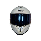SWAY 867 Blue White Full Face Motosiklet Kaskı