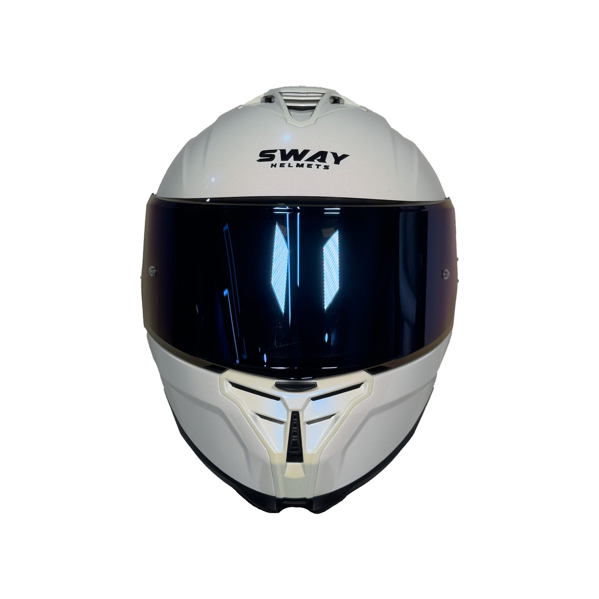 SWAY 867 Blue White Full Face Motosiklet Kaskı