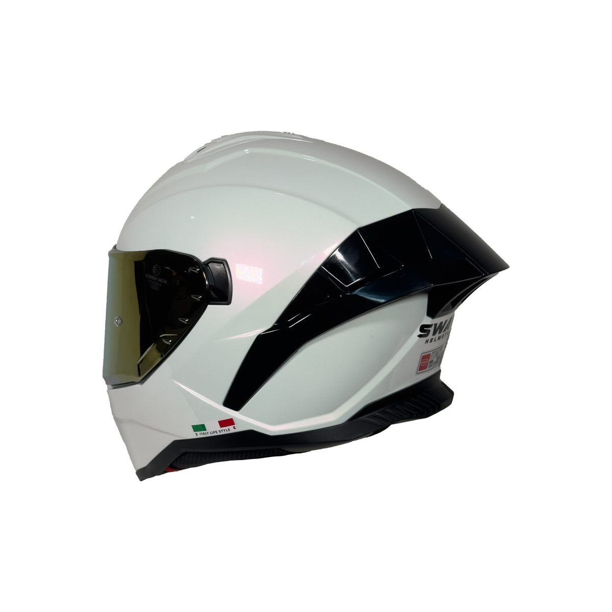 SWAY 867 Pink White Full Face Motosiklet Kaskı