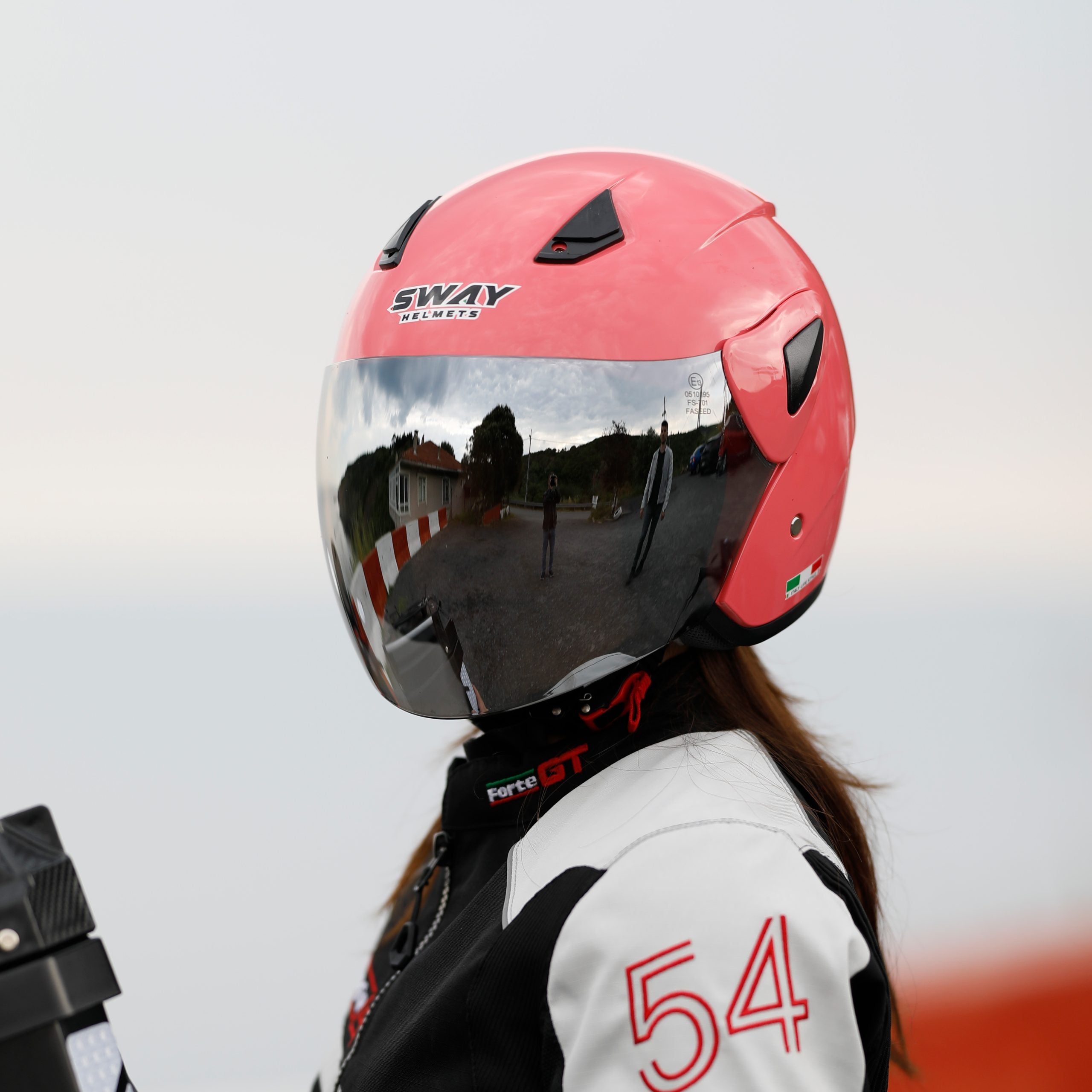 SWAY 733 Kask Pink