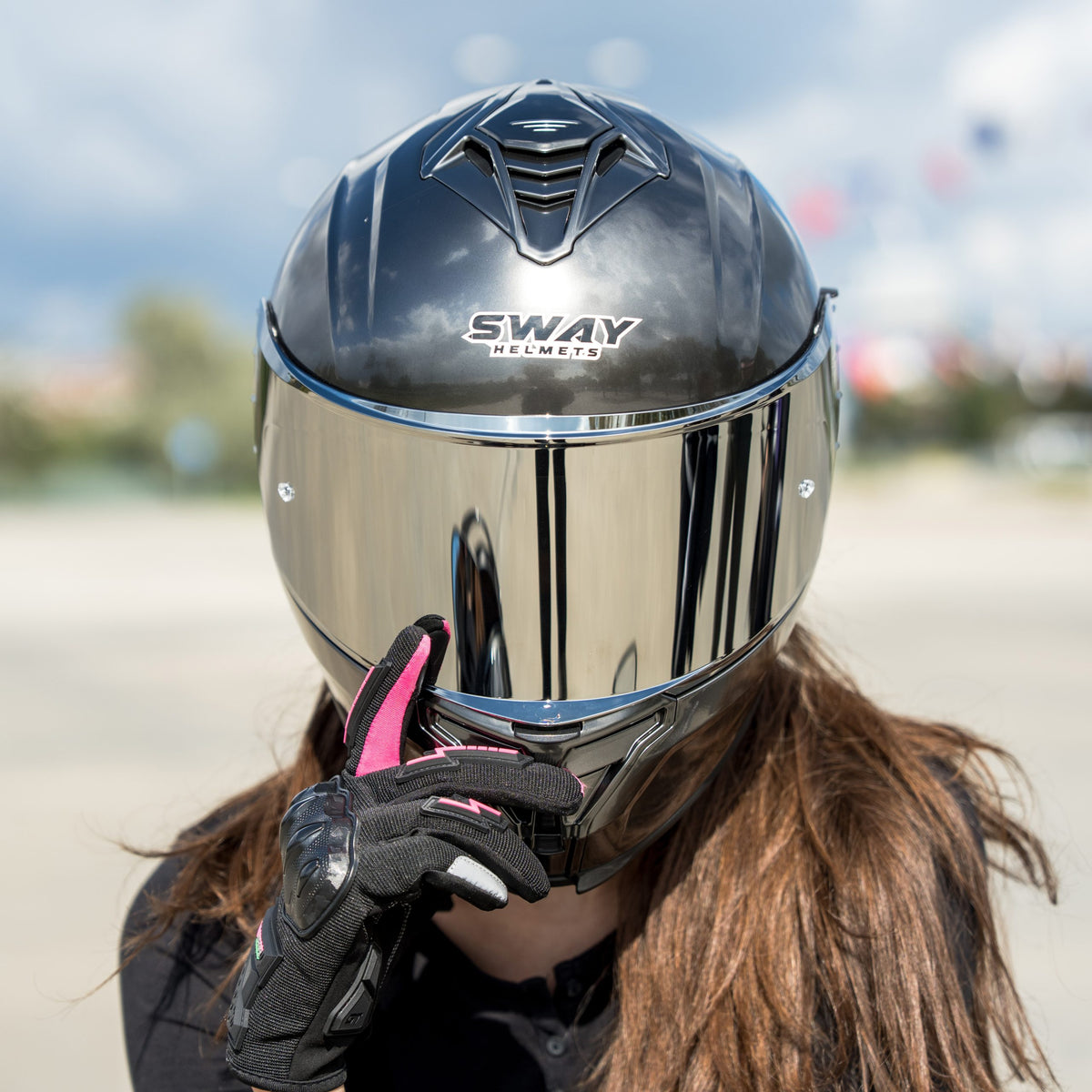 SWAY 867 BULLET Full Face Motosiklet Kaskı