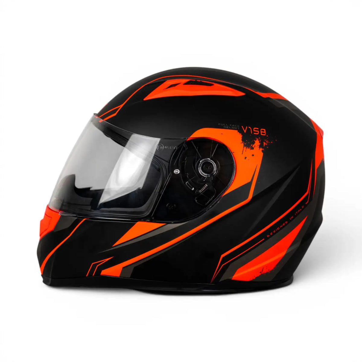 Origine Tonale Solid Mat Red Black Kapalı Kask