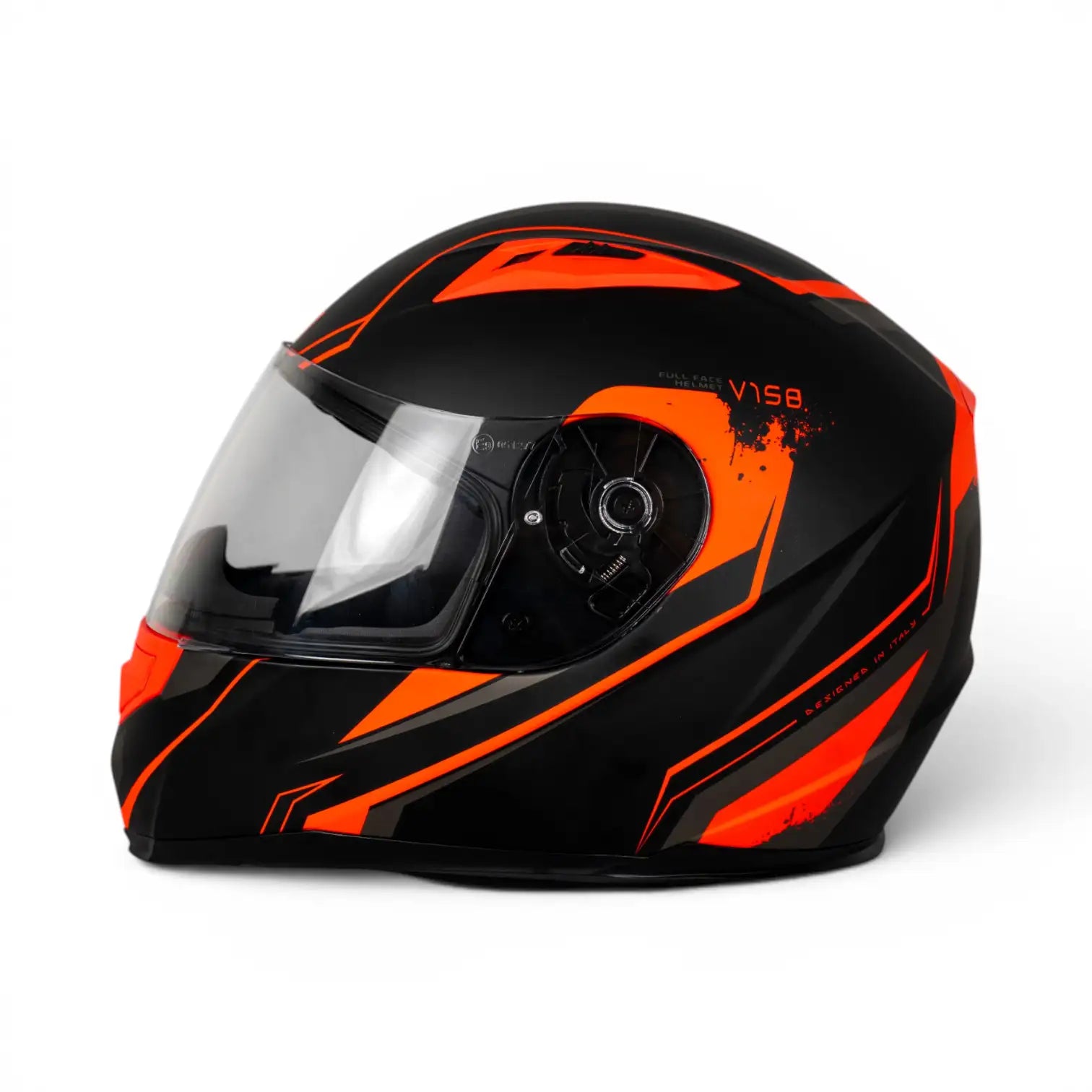 Origine Tonale Solid Mat Red Black Kapalı Kask