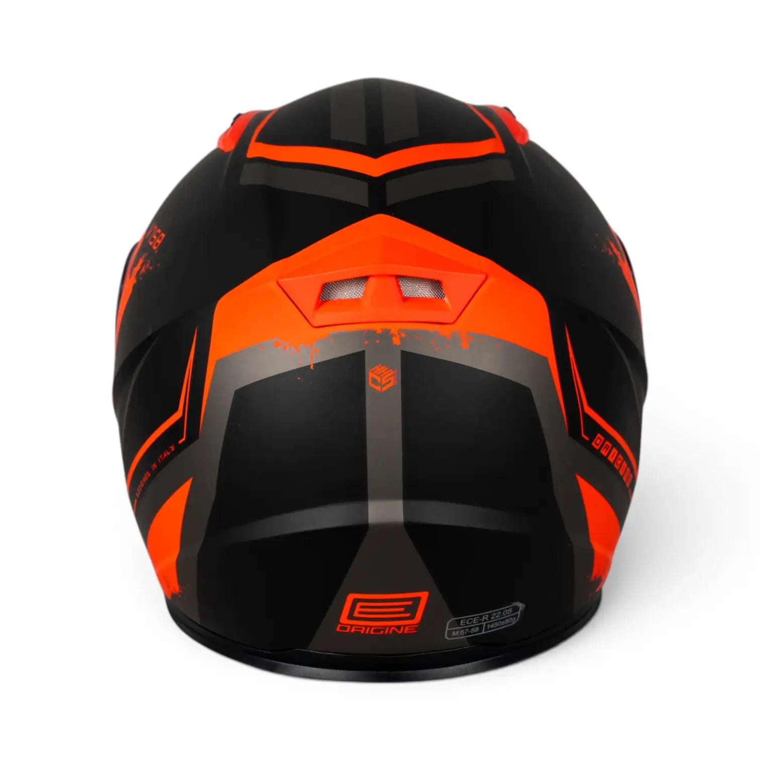 Origine Tonale Solid Mat Red Black Kapalı Kask