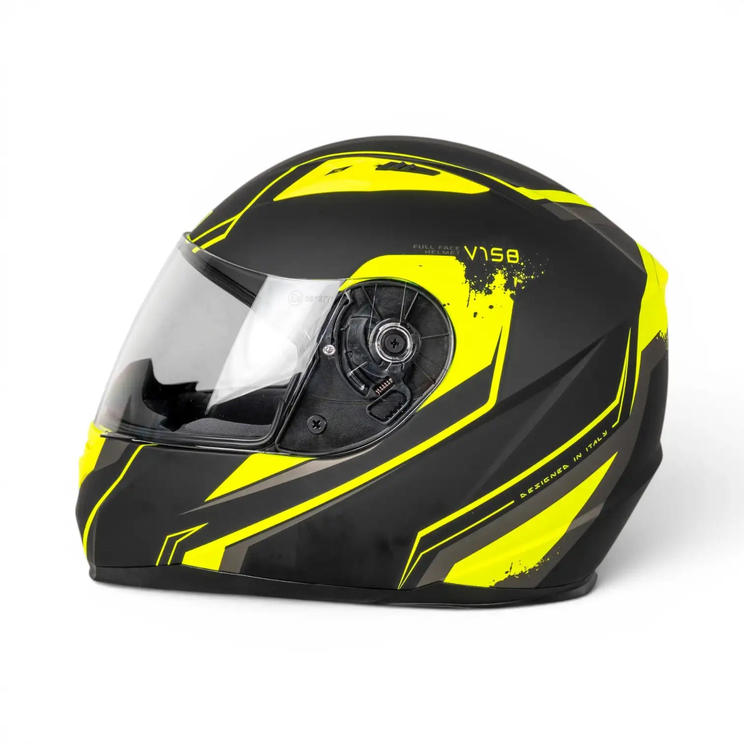 Origine Tonale Solid Mat Yellow Black Kapalı Kask