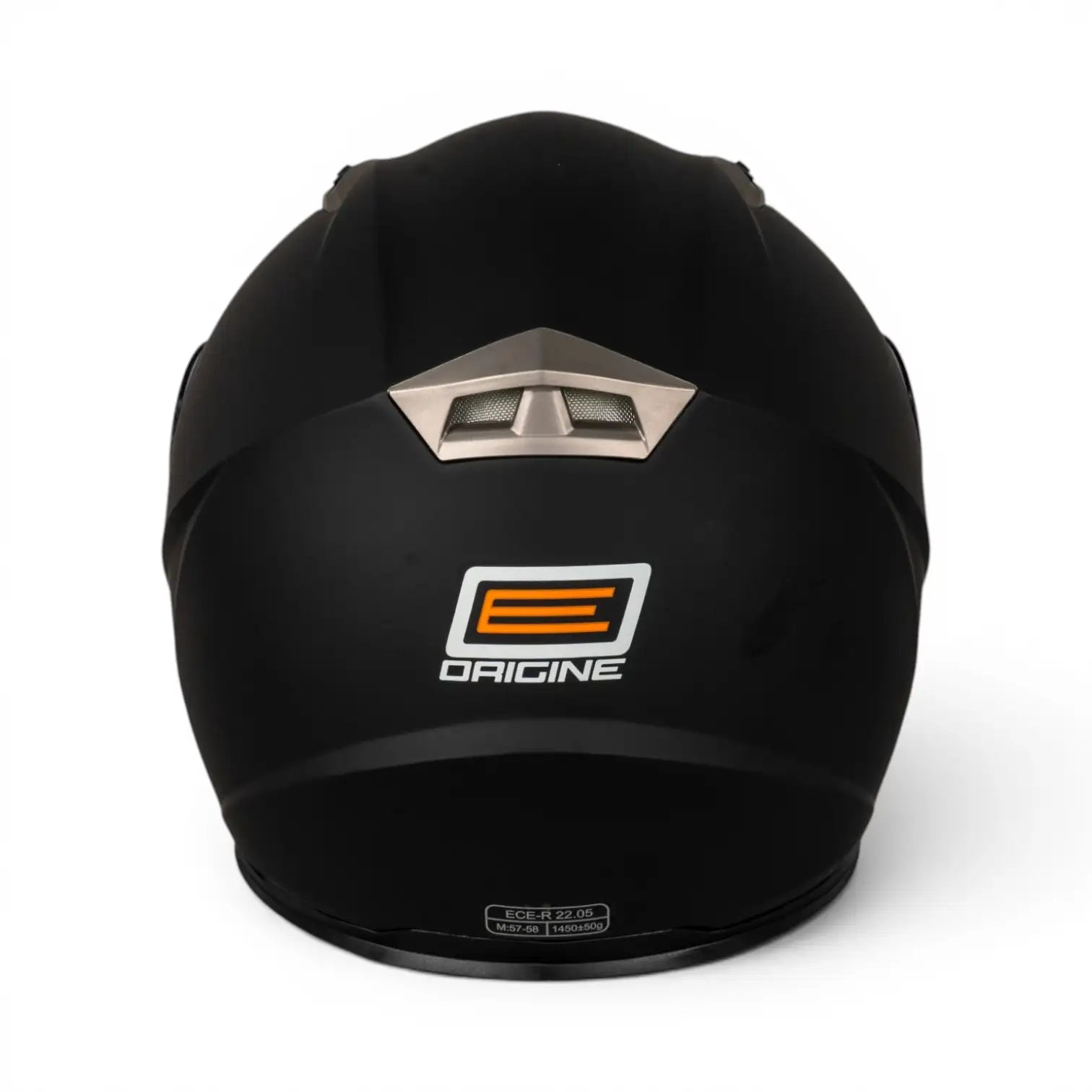 Origine Tonale Solid Mat Black Kapalı Kask