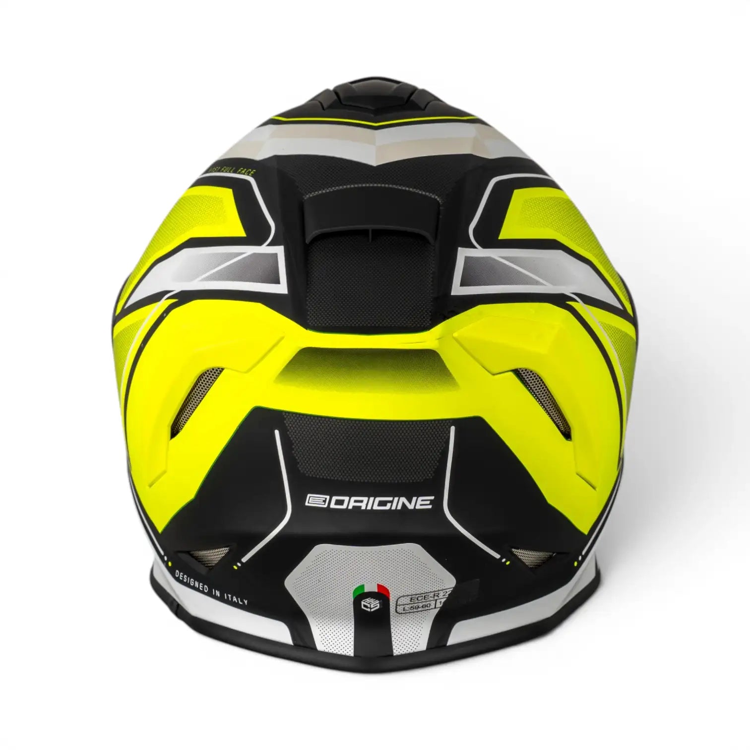 Origine Dinamo Flou Yellow Black Kapalı Kask