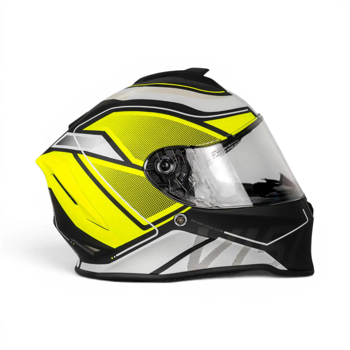 Origine Dinamo Flou Yellow Black Kapalı Kask