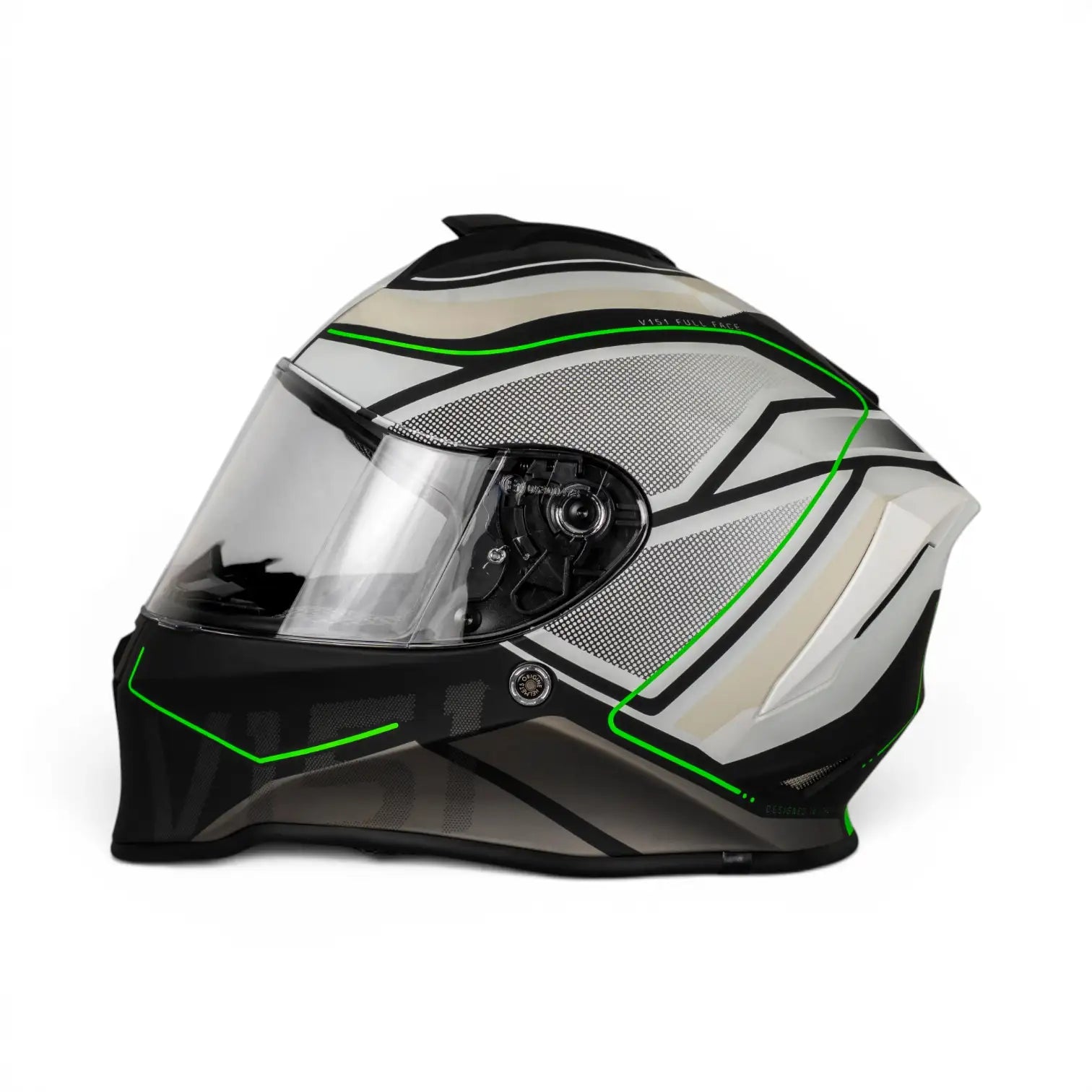 Origine Dinamo Galaxy White Black Kapalı Kask