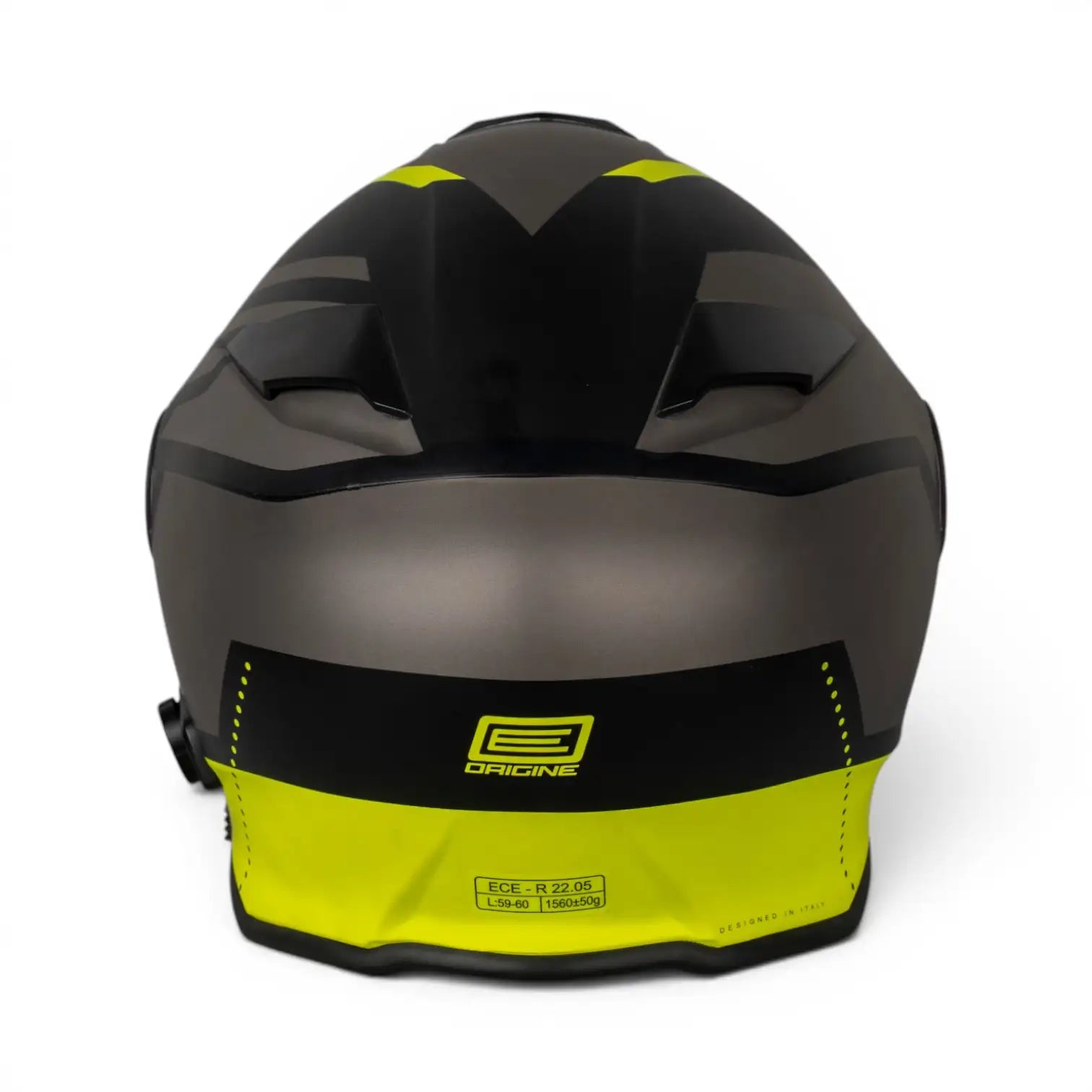 Origine Delta Bt Yellow Gray Black Açılır Kask