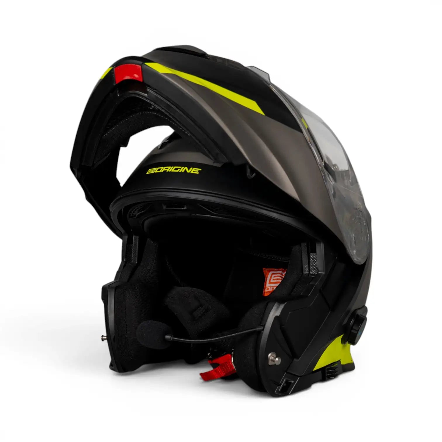 Origine Delta Bt Yellow Gray Black Açılır Kask
