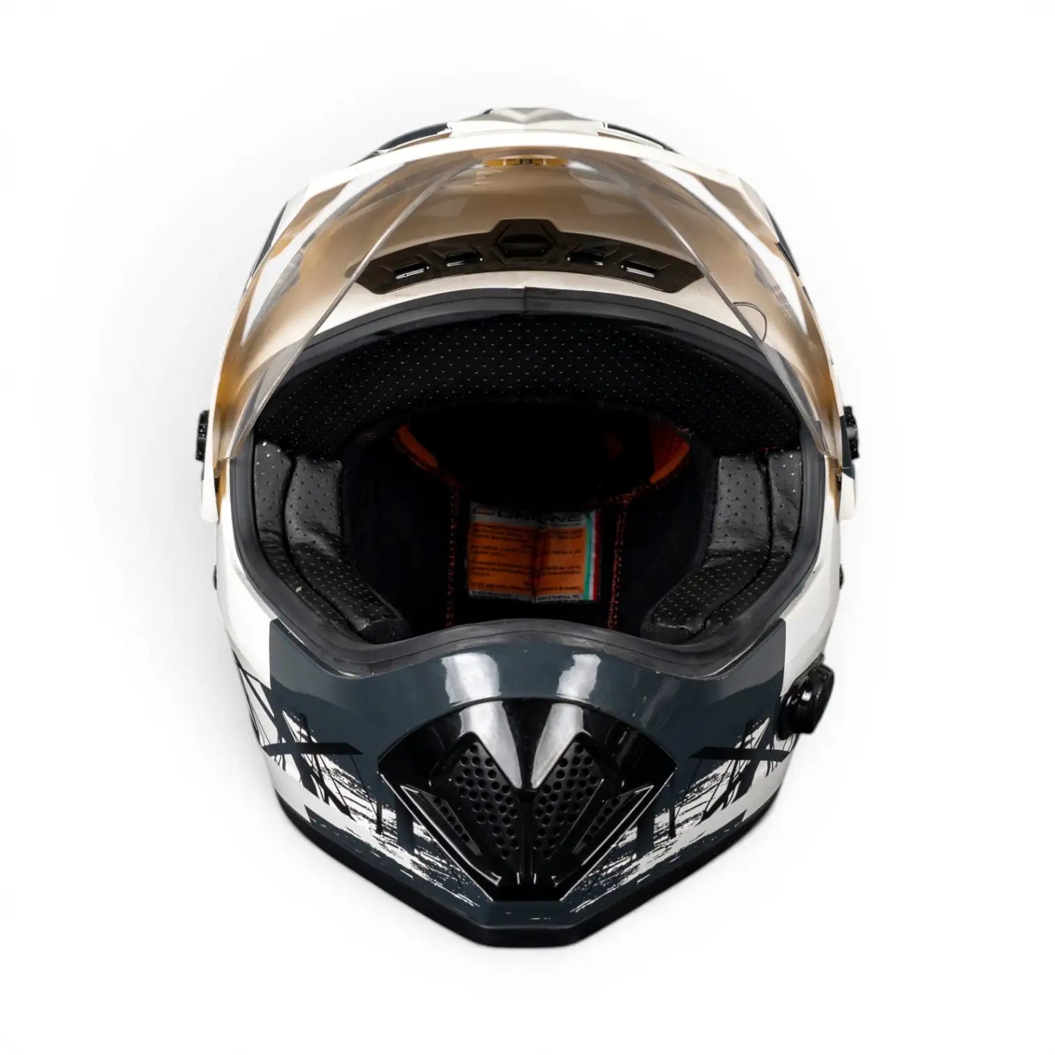 Origine Dakar White Black Kapalı Kask