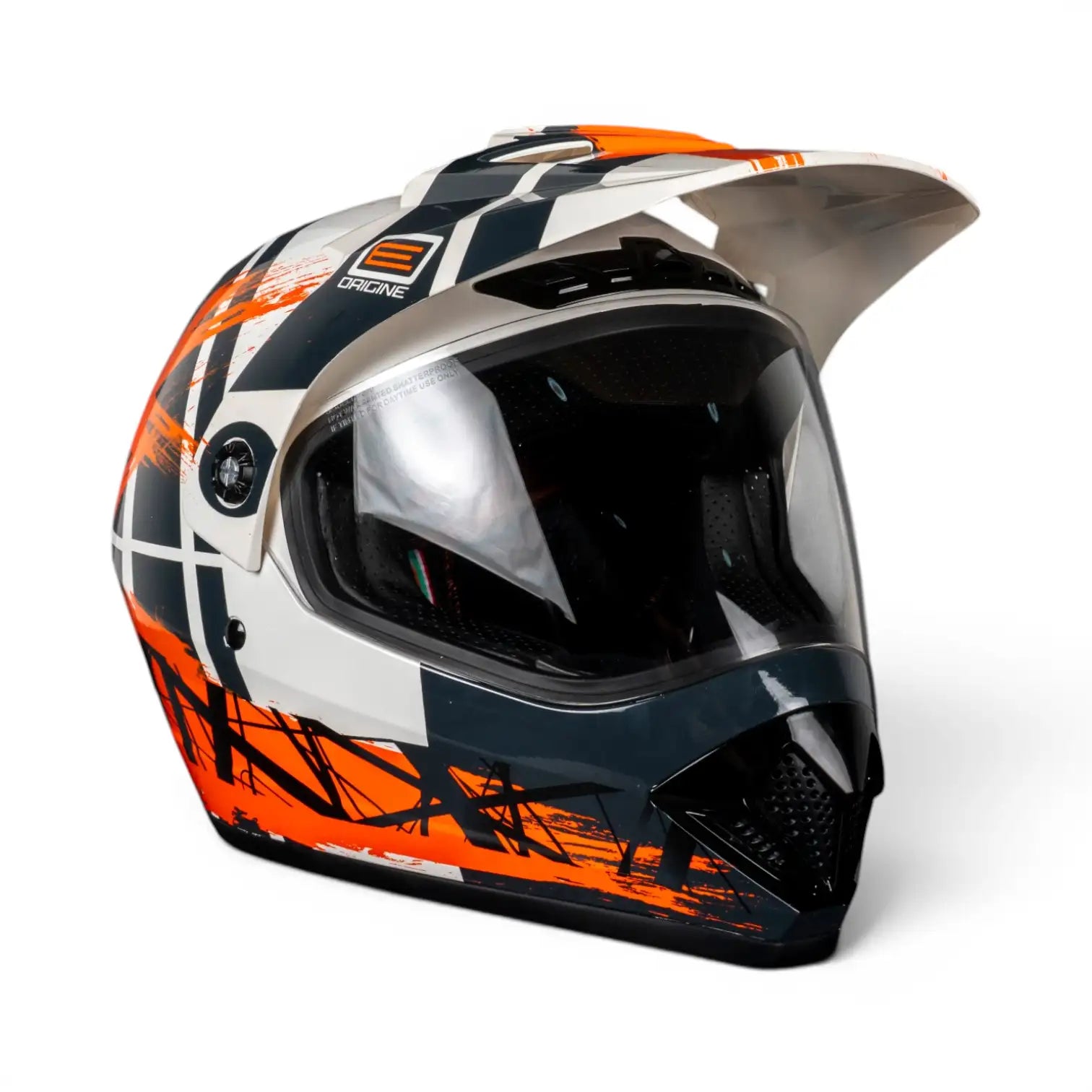 Origine Dakar Orange Black Kapalı Kask
