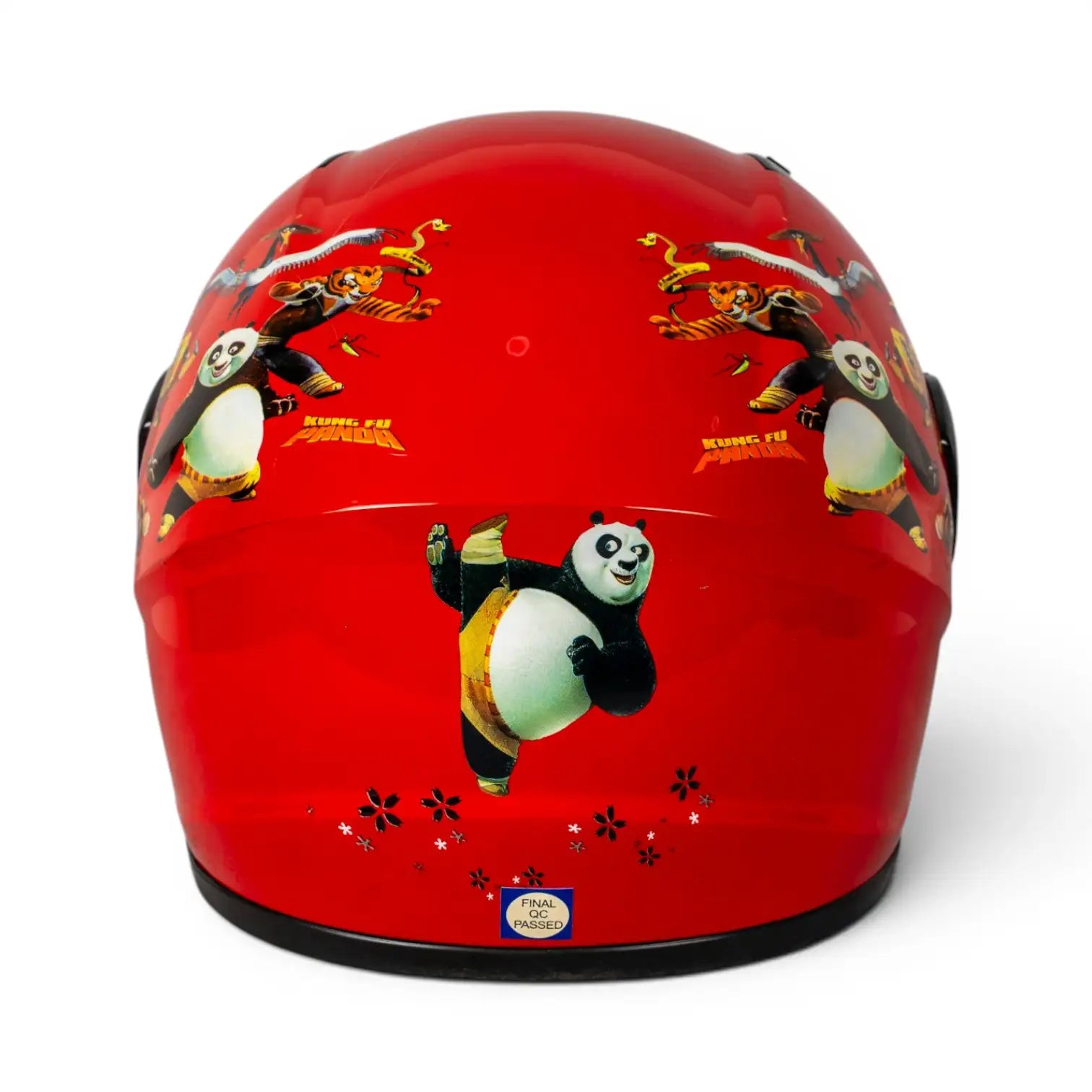 Sw Helmets Kungfu Panda Kırmızı Çocuk Kaskı