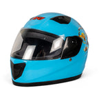 Sw Helmets Kungfu Panda Turkuaz Çocuk Kaskı