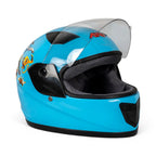 Sw Helmets Kungfu Panda Turkuaz Çocuk Kaskı