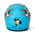 Sw Helmets Kungfu Panda Turkuaz Çocuk Kaskı