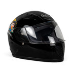 Sw Helmets Superman Siyah Çocuk Kaskı