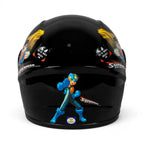 Sw Helmets Superman Siyah Çocuk Kaskı