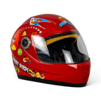 Mp Helmets Angry Birds Kırmızı Çocuk Kaskı