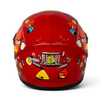 Mp Helmets Angry Birds Kırmızı Çocuk Kaskı