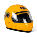 Mp Helmets Ayıcıklı Sarı Çocuk Kaskı