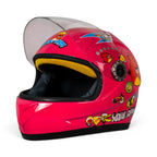 Mp Helmets Angry Birds Pembe Çocuk Kaskı