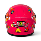 Mp Helmets Angry Birds Pembe Çocuk Kaskı
