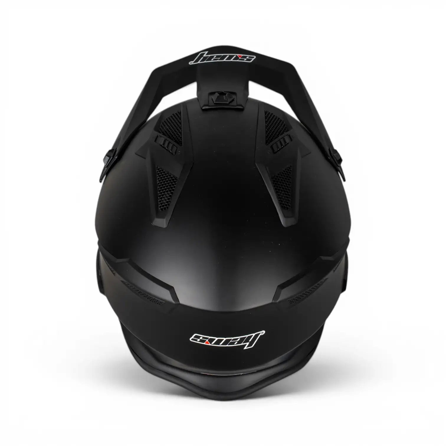 Sway Helmets Tokyo Matt Black Modüler Kask