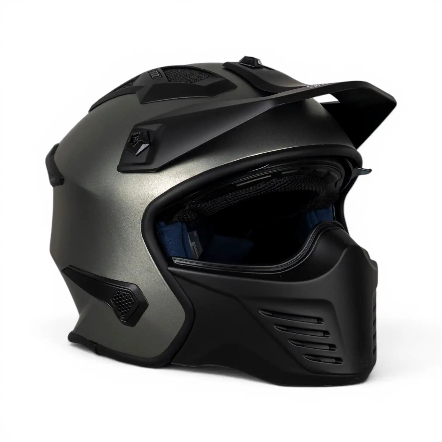 Sway Helmets Tokyo Matt Titanium Modüler Kask