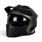 Sway Helmets Tokyo Matt Titanium Modüler Kask