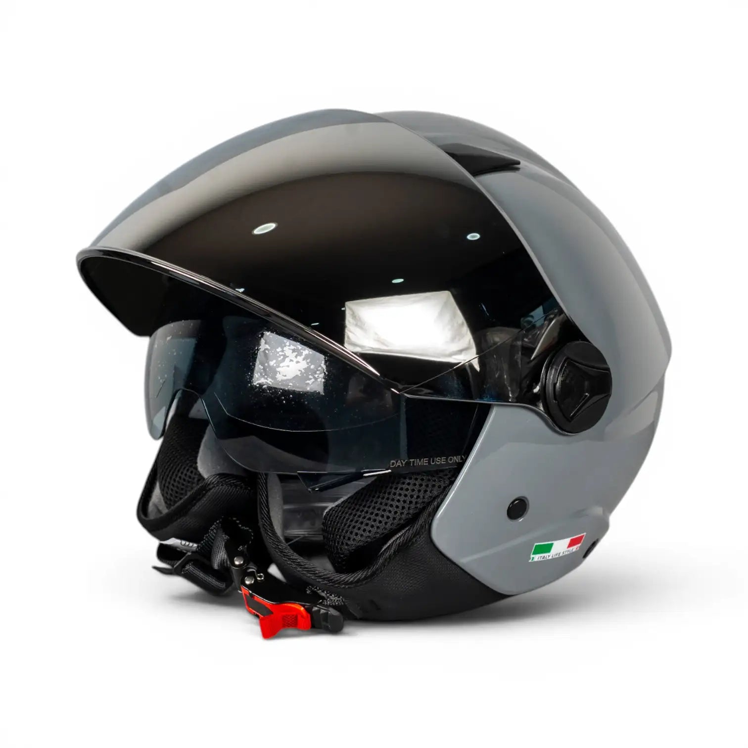 Sway Helmets Open Face Gloss Nardo Gray Açık Kask