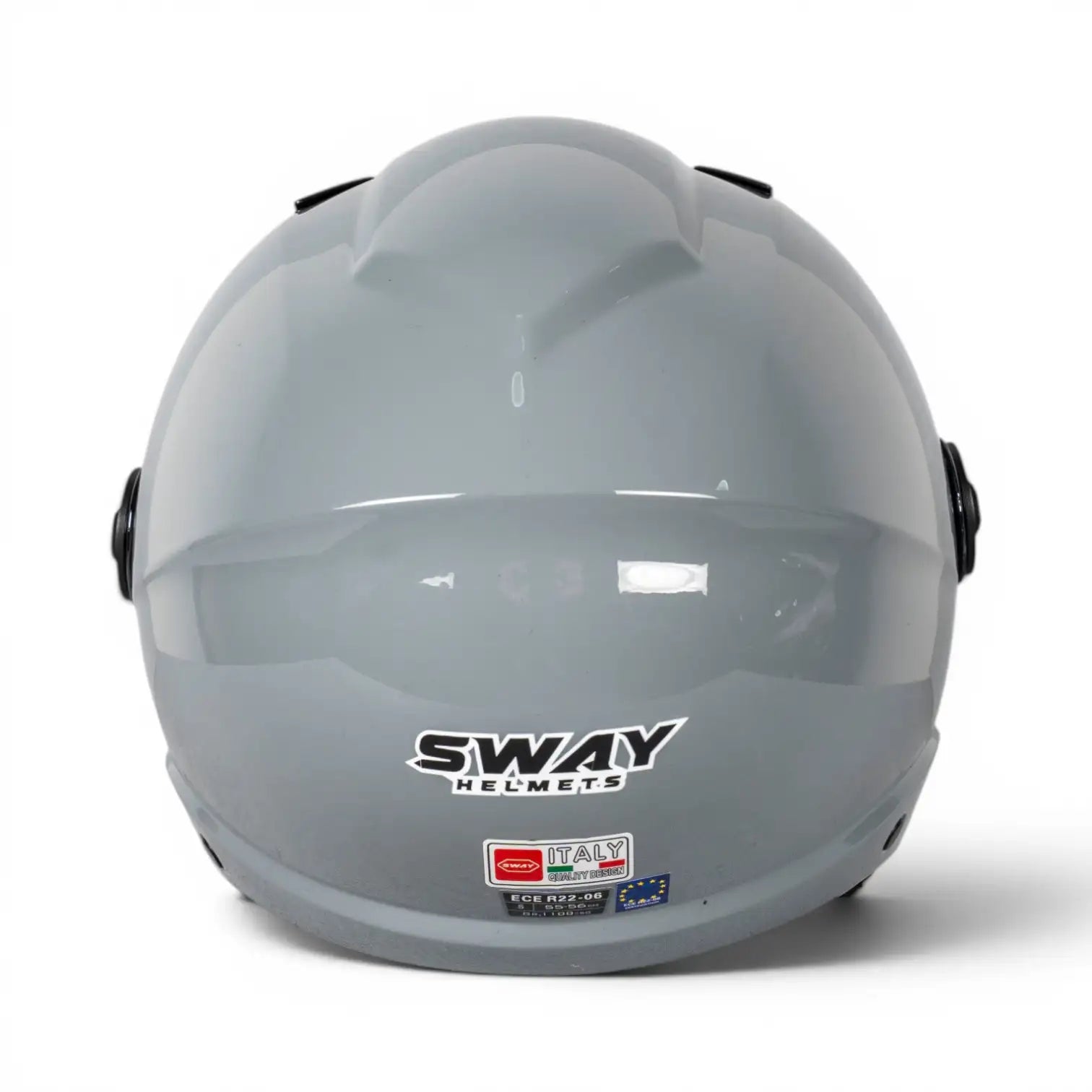 Sway Helmets Open Face Gloss Nardo Gray Açık Kask