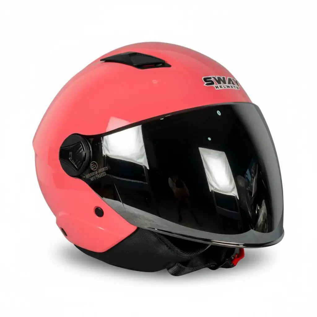 Sway Helmets Open Face Pink Açık Kask