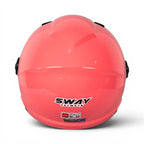 Sway Helmets Open Face Pink Açık Kask