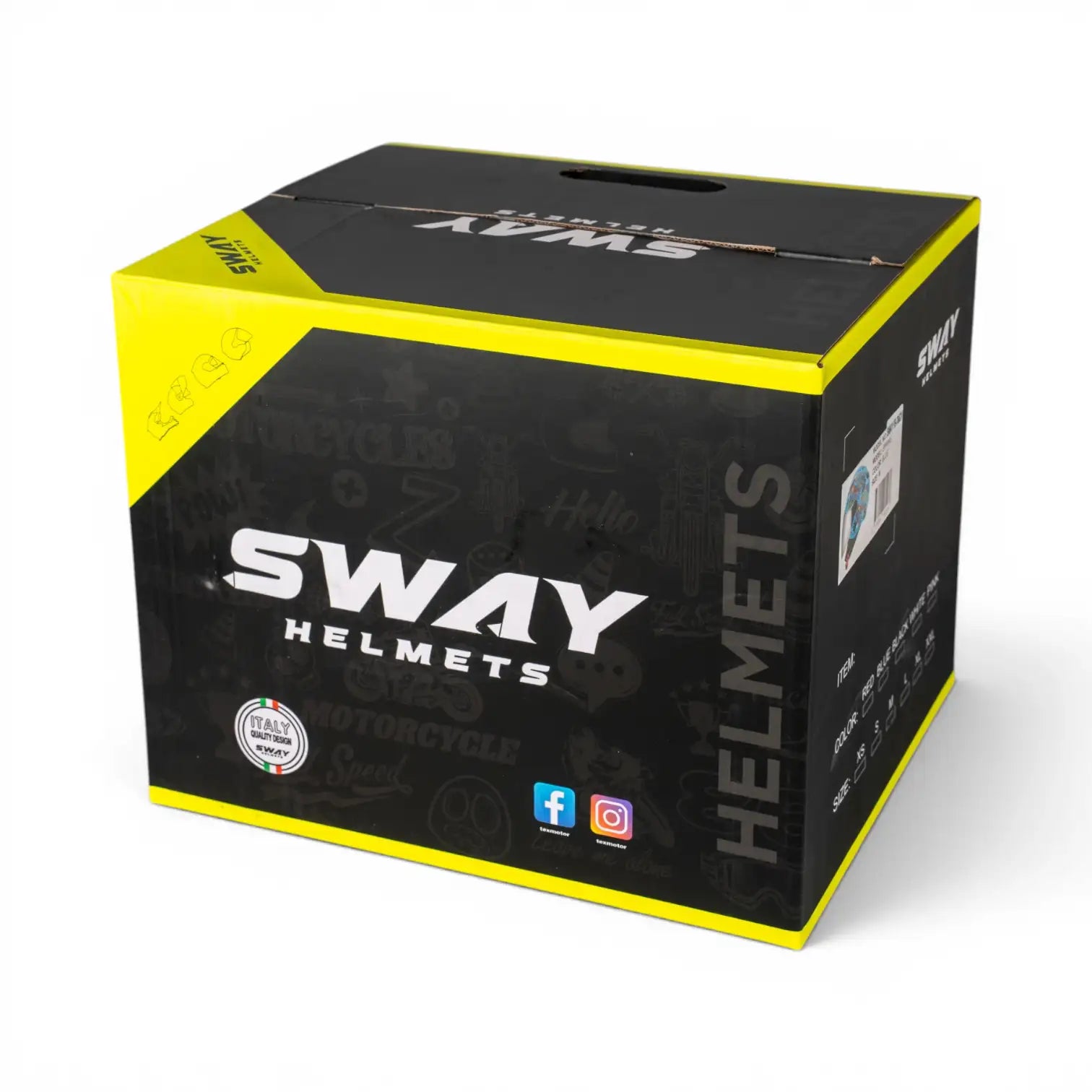 Sway Helmets Open Face Spring White Açık Kask