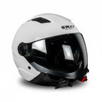 Sway Helmets White Açık Kask
