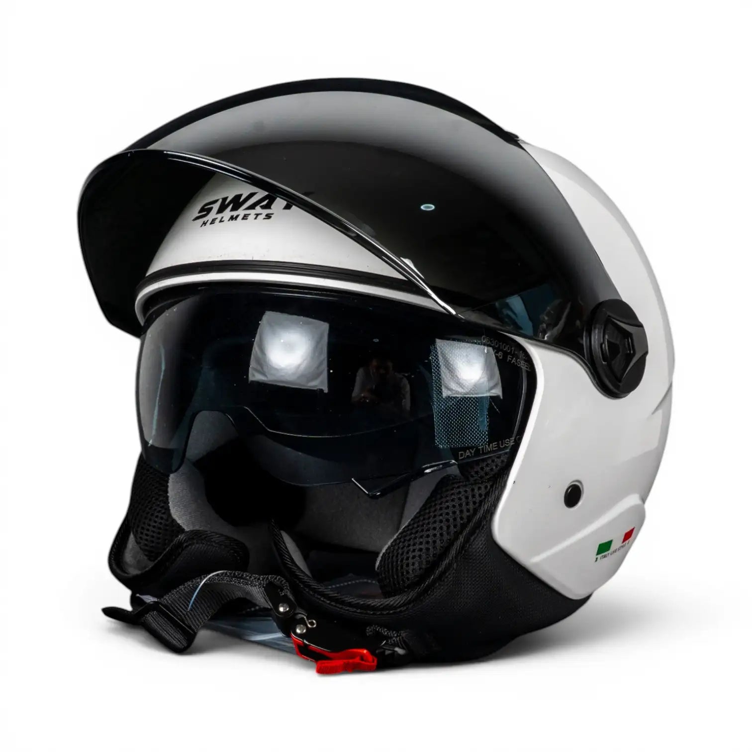 Sway Helmets White Açık Kask