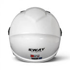 Sway Helmets White Açık Kask