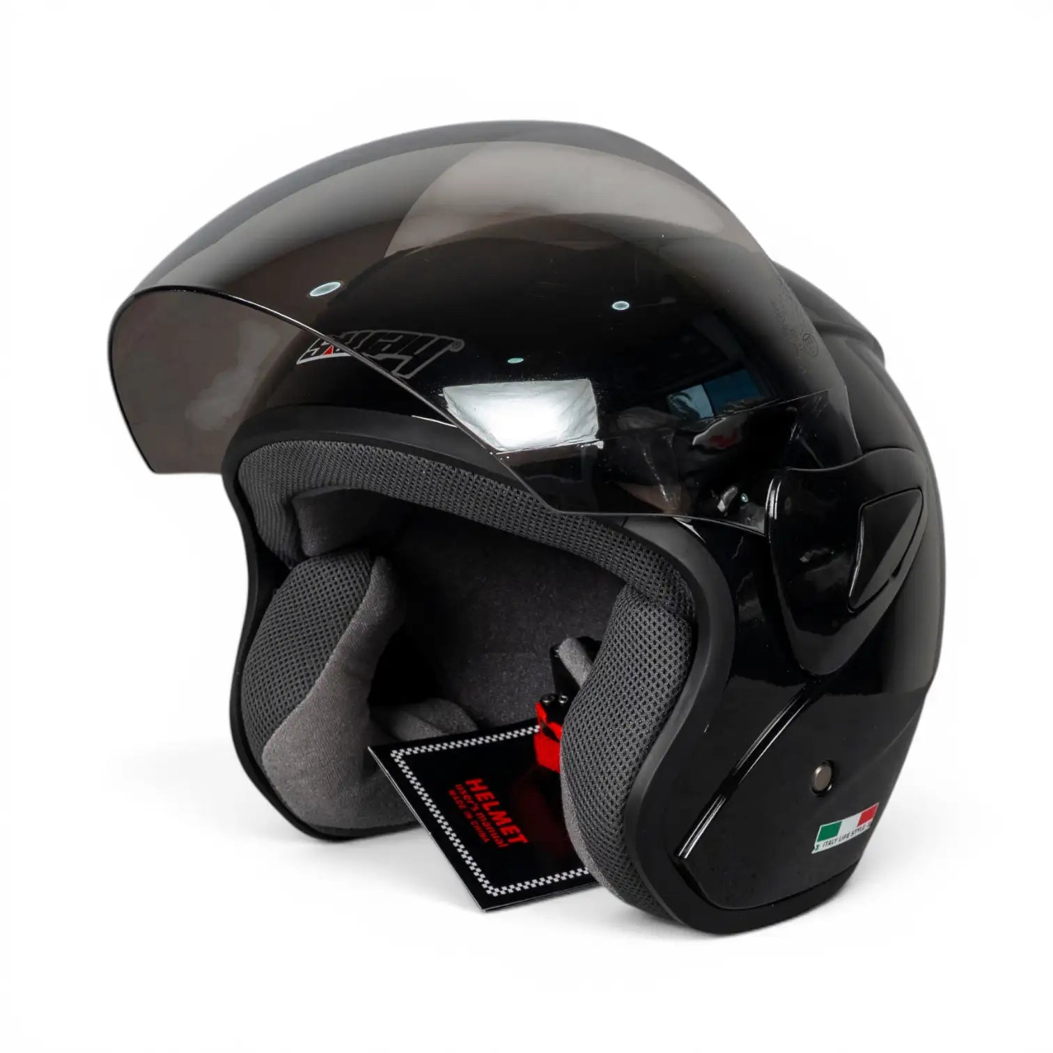 Sway Helmets Soild Black Açık Kask