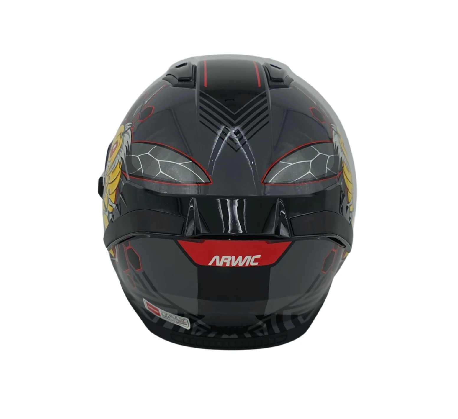 Arwic Çocuk Full Face Motosiklet Kaskı AR931 BEE Güneş Vizörlü ECE-R 22.06