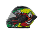Arwic Çocuk Full Face Motosiklet Kaskı AR931 DUCK Güneş Vizörlü ECE-R 22.06