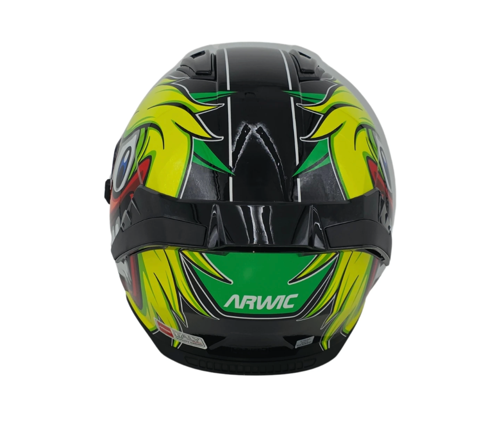 Arwic Çocuk Full Face Motosiklet Kaskı AR931 DUCK Güneş Vizörlü ECE-R 22.06