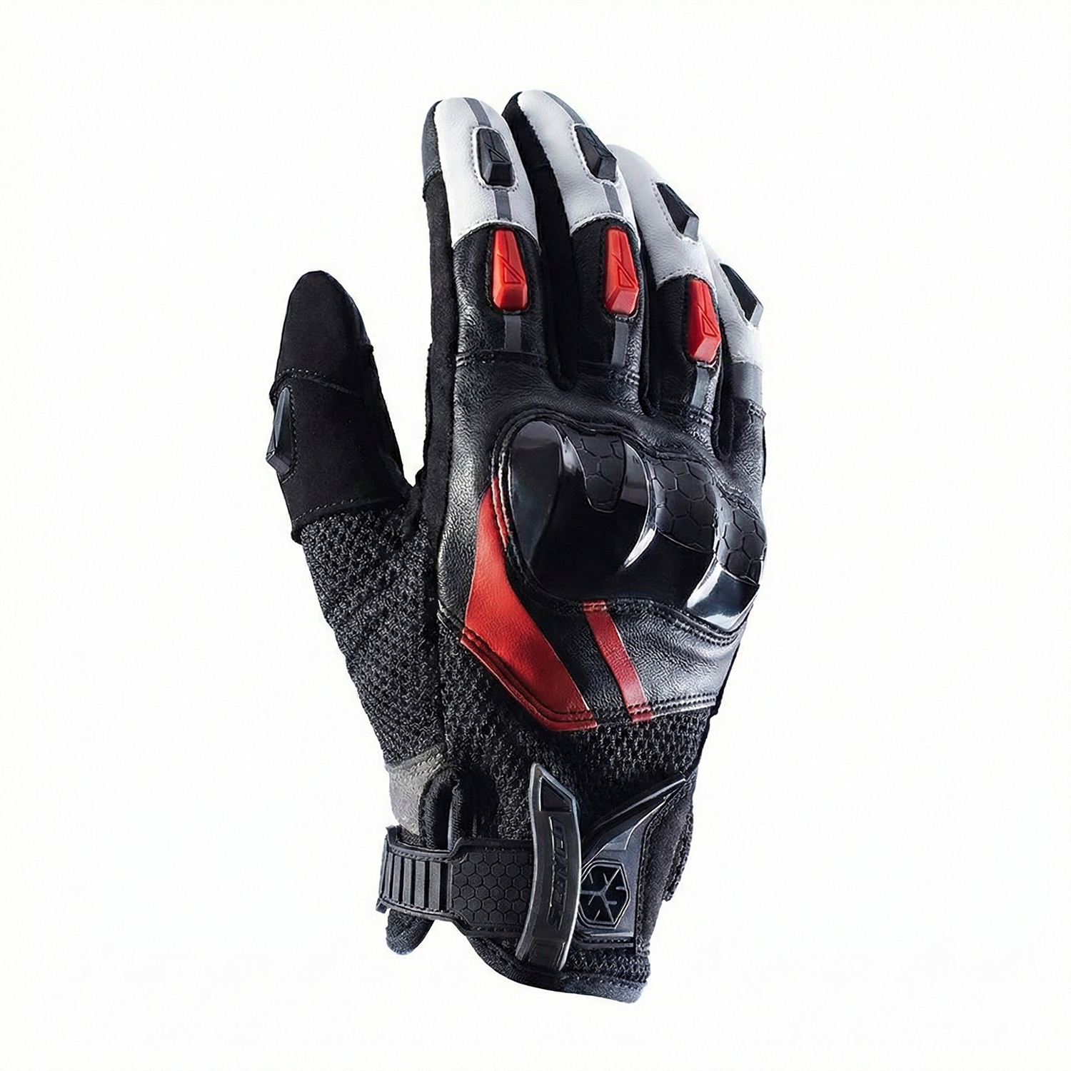 Scoyco MC117 Men Motosiklet Eldiveni Siyah Kırmızı