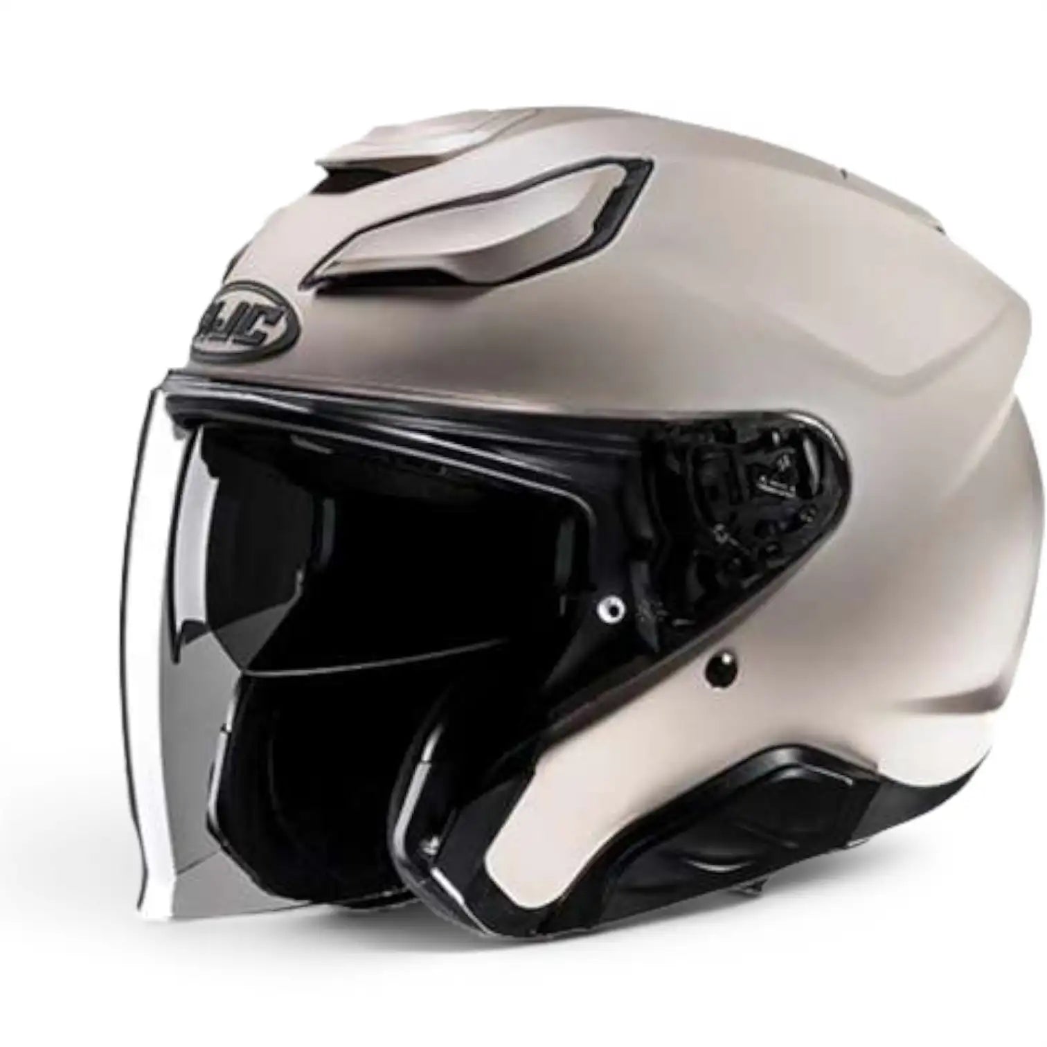 HJC F31 KASK MAT KUM BEJİ Açık Kask