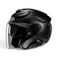 HJC F31 KASK SEMI FLAT SİYAH Açık Kask