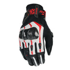Scoyco MC109 Motosiklet Eldiveni Kırmızı Beyaz